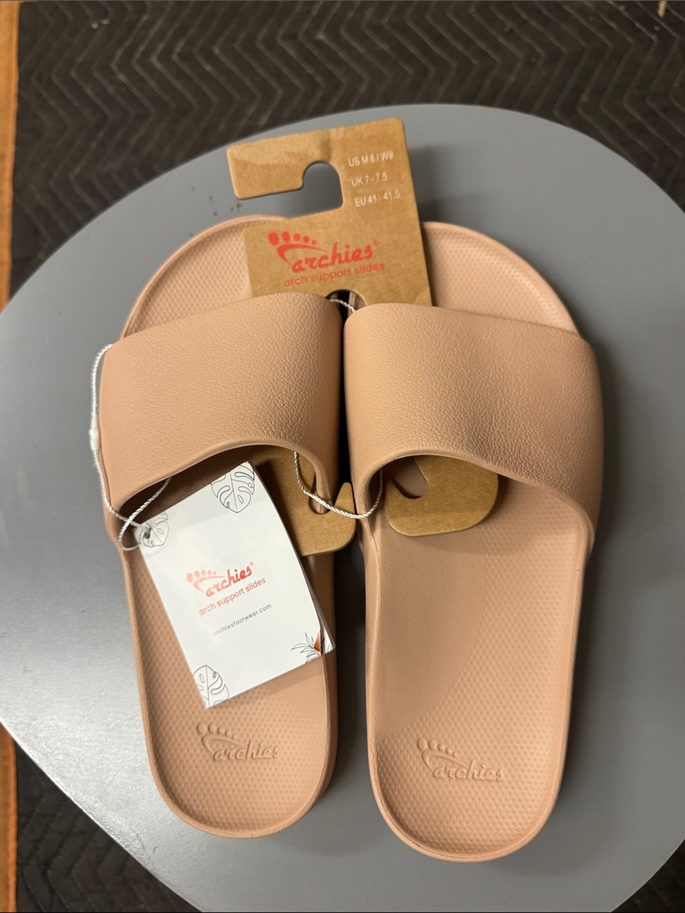 Archies Women's Arch Support Slide Sandals - Picture 5 of 5
